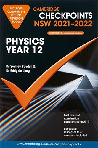 Cambridge Checkpoints NSW Physics Year 12 2021-2022 (eBook)