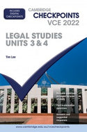 Cambridge Checkpoints VCE Legal Studies Units 3&4 2023 Digital Code (eBook)