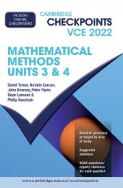 Cambridge Checkpoints VCE Mathematical Methods Units 3&4 2023 Digital Code (eBook)