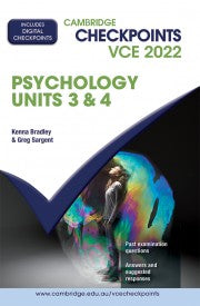 Cambridge Checkpoints VCE Psychology Units 3&4 2023 Digital Code (eBook)