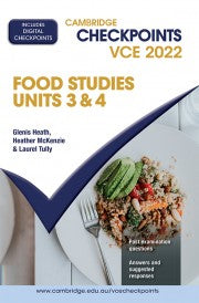 Cambridge Checkpoints VCE Food Studies Units 3&4 2023 Digital Code (eBook)