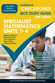 Cambridge Checkpoints QLD  Specialist Mathematics Units 1–4 2022 (eBook)