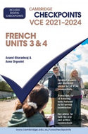 Cambridge Checkpoints VCE French Units 3&4 2021-2024 digital (eBook)