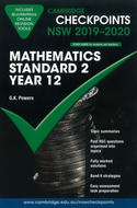 Cambridge Checkpoints NSW 2019-2020 Mathematics Standard 2 Year 12 (eBook)